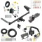 Custom Fit Trailer Hitch Wiring Harness (Plug & Play) 2" Drop Ball-Mount w/ Pin/Clip 2" Chrome Ball Trailer Connector Adapter Brake Control Wiring Kit Circuit Breaker Installation Hardware Installation Instructions 84046 85343 20506 7012a 1 Trailer Hitch Tow Package w/ 7-Way RV Wiring For 17-20 Chrysler Pacifica LX Touring 20-23 Voyager Except Hybrid w/ 2" Drop Mount 2" Ball Class 3 Reese