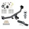 Custom Fit Trailer Hitch Wiring Harness (Plug & Play) 2" Drop Ball-Mount w/ Pin/Clip 1-7/8" Chrome Ball Installation Hardware Installation Instructions 84074 118698 23 63816 Reese Trailer Tow Hitch 17-22 KIA Sportage 2" Receiver Complet Reese Trailer Tow Hitch For 17-22 KIA Sportage 2" Receiver Complete Package w/ Wiring and 1-7/8" Ball