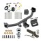 Ultimate Tow Package For 17-22 KIA Sportage Trailer Hitch w/ Wiring 2" Drop Mount Dual 2" and 1-7/8" Ball Lock Bracket Cover 2" Receiver Reese