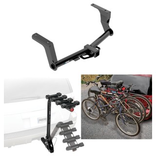 Custom Fit Trailer Hitch 4 Bike Carrier Installation Hardware Installation Instructions 84084 63124 Reese Trailer Hitch 4 Bike Rack 16-17 Subaru Crosstrek 13-15 XV Crosstrek except Hybrid Approved Recreational Offroad Use Carrier Adult Woman or Child Bic Trailer Hitch w/ 4 Bike Rack For 16-17 Subaru Crosstrek 13-15 XV Crosstrek except Hybrid Approved for Recreational & Offroad Use Carrier for Adult Woman or Child Bicycles Foldable
