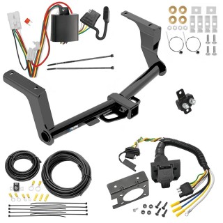 Custom Fit Trailer Hitch Wiring Harness (Plug & Play) Trailer Connector Adapter Brake Control Wiring Kit Circuit Breaker Installation Hardware Installation Instructions 84084 85343 20506 7012a 118467 Reese Trailer Hitch 7-Way RV Wiring 16-17 Subaru C Trailer Hitch w/ 7-Way RV Wiring For 16-17 Subaru Crosstrek 13-15 XV Crosstrek Class 3 2" Receiver All Models Reese
