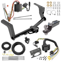Trailer Hitch Tow Package w/ 7-Way RV Wiring For 16-17 Subaru Crosstrek 13-15 XV Crosstrek w/ 2" Drop Mount 2" Ball Class 3 2" Receiver All Models Reese Trailer Hitch Tow Package w/ 7-Way RV Wiring For 16-17 Subaru Crosstrek 13-15 XV Crosstrek w/ 2" Drop Mount 2" Ball Class 3 2" Receiver All Models Reese
