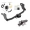 Custom Fit Trailer Hitch Wiring Harness (Plug & Play) 2" Drop Ball-Mount w/ Pin/Clip 2" Chrome Ball Installation Hardware Installation Instructions 84098 118844 21536 Reese Trailer Tow Hitch 20-23 Mitsubishi Outlander Sport Exc PHEV Comple Reese Trailer Tow Hitch For 20-24 Mitsubishi Outlander Sport Exc PHEV Complete Package w/ Wiring and 2" Ball