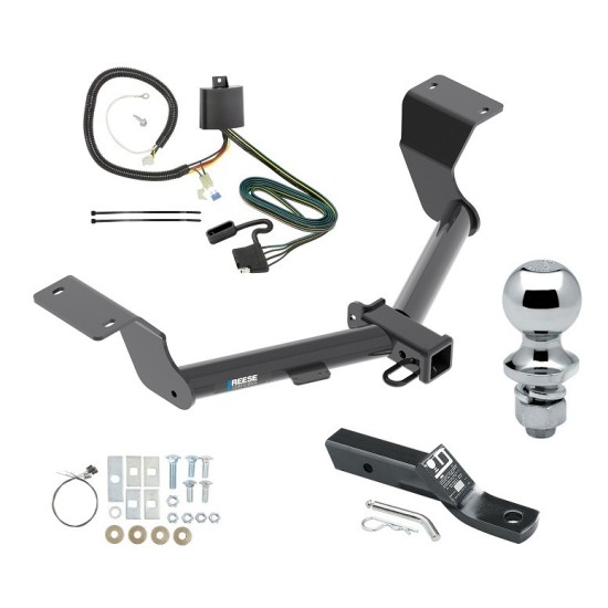 Reese Trailer Tow Hitch For 17-19 Honda CR-V 20-24 CR-V Except Hybrid 2" Receiver Complete Package w/ Wiring and 1-7/8" Ball Reese Trailer Tow Hitch For 17-19 Honda CR-V 20-24 CR-V Except Hybrid 2" Receiver Complete Package w/ Wiring and 1-7/8" Ball