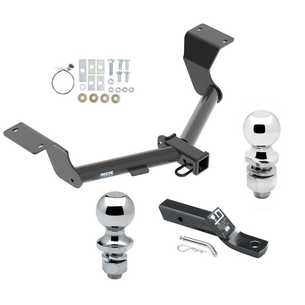 Reese Trailer Tow Hitch For 17-19 Honda CR-V 20-24 Except Hybrid Receiver w/ 1-7/8" and 2" Ball Reese Trailer Tow Hitch For 17-19 Honda CR-V 20-24 Except Hybrid Receiver w/ 1-7/8" and 2" Ball