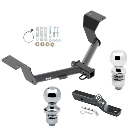 Reese Trailer Tow Hitch For 17-19 Honda CR-V 20-24 Except Hybrid Receiver w/ 1-7/8" and 2" Ball Reese Trailer Tow Hitch For 17-19 Honda CR-V 20-24 Except Hybrid Receiver w/ 1-7/8" and 2" Ball