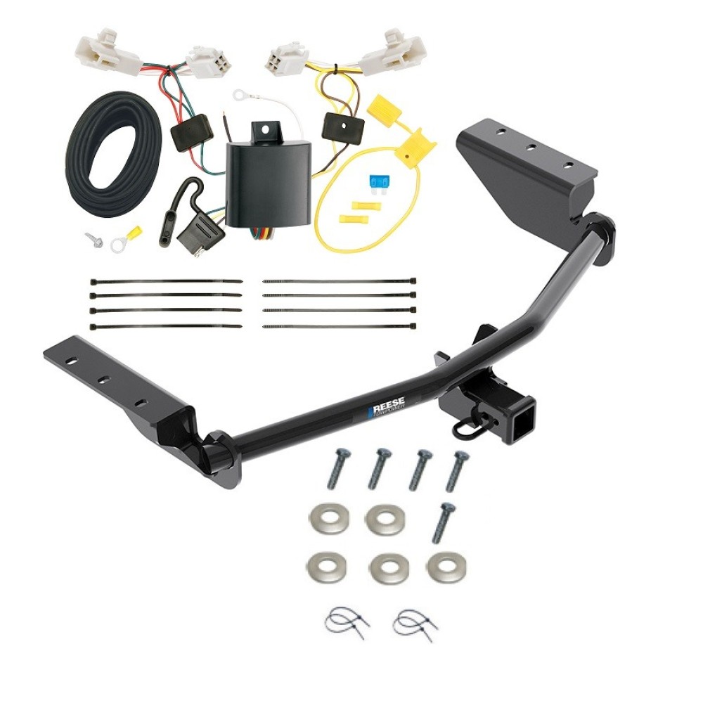 Custom Fit Trailer Hitch Wiring Harness (Plug & Play) Installation Hardware Installation Instructions 84134 118578 Reese Trailer Hitch Wiring 13-18 Toyota RAV4 Class 3 2" Tow Receiver Reese Tekonsha 13 14 15 16 17 18 2013 2014 2015 2016 2017 201 Trailer Hitch w/ Wiring For 13-18 Toyota RAV4 Class 3 2" Tow Receiver Reese Tekonsha