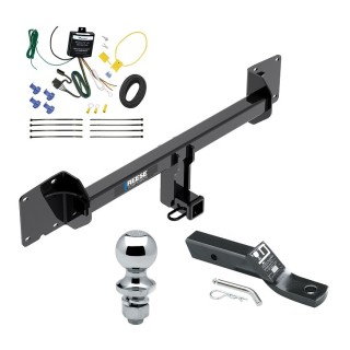 Custom Fit Trailer Hitch Wiring Harness (Requires Splicing) 2" Drop Ball-Mount w/ Pin/Clip 1-7/8" Chrome Ball Installation Hardware Installation Instructions 84143 119148 23 63816 Reese Trailer Tow Hitch 16-23 Tesla X 2" Receiver Complete Reese Trailer Tow Hitch For 16-23 Tesla X 2" Receiver Complete Package w/ Wiring and 1-7/8" Ball
