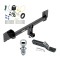 Custom Fit Trailer Hitch Wiring Harness (Requires Splicing) 2" Drop Ball-Mount w/ Pin/Clip 1-7/8" Chrome Ball Installation Hardware Installation Instructions 84143 119148 23 63816 Reese Trailer Tow Hitch 16-23 Tesla X 2" Receiver Complete Reese Trailer Tow Hitch For 16-23 Tesla X 2" Receiver Complete Package w/ Wiring and 1-7/8" Ball