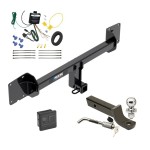 Custom Fit Trailer Hitch Wiring Harness (Requires Splicing) 2" Drop Ball-Mount w/ Locking Pin/Clip 2" Chrome Ball Rubber Hitch Plug Cover Installation Hardware Installation Instructions 84143 119148 7005111 7010 Reese Trailer Tow Hitch 16-23 Tes Reese Trailer Tow Hitch For 16-23 Tesla X Deluxe Package Wiring 2" Ball Mount and Lock