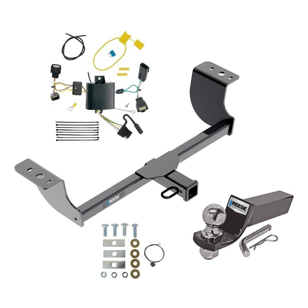 Custom Fit Trailer Hitch Wiring Harness (Plug & Play) 2" Drop Ball-Mount w/ Pin/Clip 2" Chrome Ball Installation Hardware Installation Instructions 84145 118655 21536 Reese Trailer Tow Hitch 15-22 Dodge Charger Complete Package Wiring and 2& Reese Trailer Tow Hitch For 15-23 Dodge Charger Complete Package w/ Wiring and 2" Ball