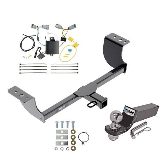 Custom Fit Trailer Hitch Wiring Harness (Plug & Play) 2" Drop Ball-Mount w/ Pin/Clip 2" Chrome Ball Installation Hardware Installation Instructions 84145 118658 21536 Reese Trailer Tow Hitch 15-22 Chrysler 300 Complete Package Wiring and 2&a Reese Trailer Tow Hitch For 15-23 Chrysler 300 Complete Package w/ Wiring and 2" Ball
