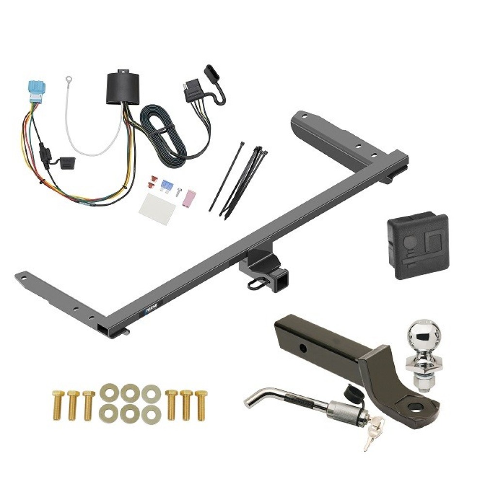 Draw-Tite Class 3 Trailer Hitch Complete Package For Honda Odyssey 2011-2017 – W/ Wiring & 2" Ball