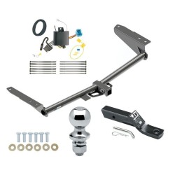 Reese Trailer Tow Hitch For 18-24 Honda Odyssey Without Fuse Provisions 2" Receiver Complete Package w/ Wiring and 1-7/8" Ball