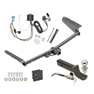 Custom Fit Trailer Hitch Wiring Harness (Plug & Play) 2" Drop Ball-Mount w/ Locking Pin/Clip 2" Chrome Ball Rubber Hitch Plug Cover Installation Hardware Installation Instructions 84171 118781 7005111 7010 Reese Trailer Tow Hitch 18-23 Hond Reese Trailer Tow Hitch For 18-24 Honda Odyssey With Fuse Provisions Deluxe Package Wiring 2" Ball Mount and Lock