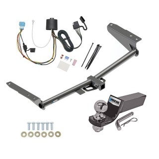 Tow Package For 18-24 Honda Odyssey With Fuse Provisions Trailer Hitch w/ Wiring 2" Drop Mount 2" Ball 2" Receiver Reese