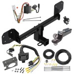 Custom Fit Trailer Hitch Wiring Harness (Plug & Play) 2" Drop Ball-Mount w/ Pin/Clip 2" Chrome Ball Trailer Connector Adapter Brake Control Wiring Kit Circuit Breaker Installation Hardware Installation Instructions 84227 85343 20506 7012a 11 Trailer Hitch Tow Package w/ 7-Way RV Wiring For 10-19 Subaru Outback Wagon w/ 2" Drop Mount 2" Ball Class 3 2" Receiver Reese