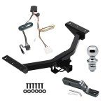 Custom Fit Trailer Hitch Wiring Harness (Plug & Play) 2" Drop Ball-Mount w/ Pin/Clip 1-7/8" Chrome Ball Installation Hardware Installation Instructions 84290 118809 23 63816 Reese Trailer Tow Hitch 19-23 Honda Passport Class 3 2" Recei Reese Trailer Tow Hitch For 19-24 Honda Passport Class 3 2" Receiver Complete Package w/ Wiring and 1-7/8" Ball