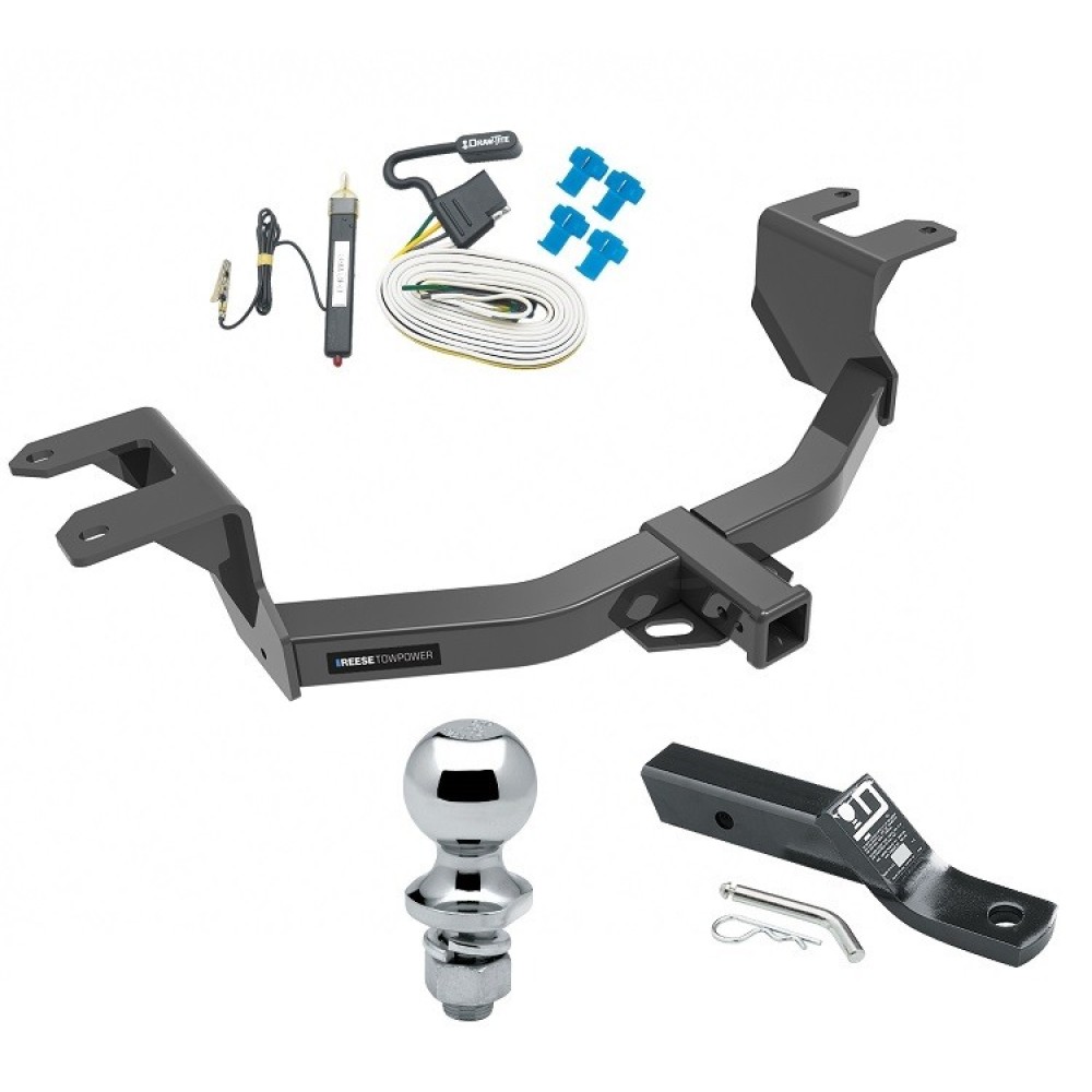 Reese Trailer Tow Hitch For 19-24 Chevrolet Silverado 1500 GMC Sierra 1500 2" Receiver Complete Package w/ Wiring and 1-7/8" Ball Reese Trailer Tow Hitch For 19-24 Chevrolet Silverado 1500 GMC Sierra 1500 2" Receiver Complete Package w/ Wiring and 1-7/8" Ball
