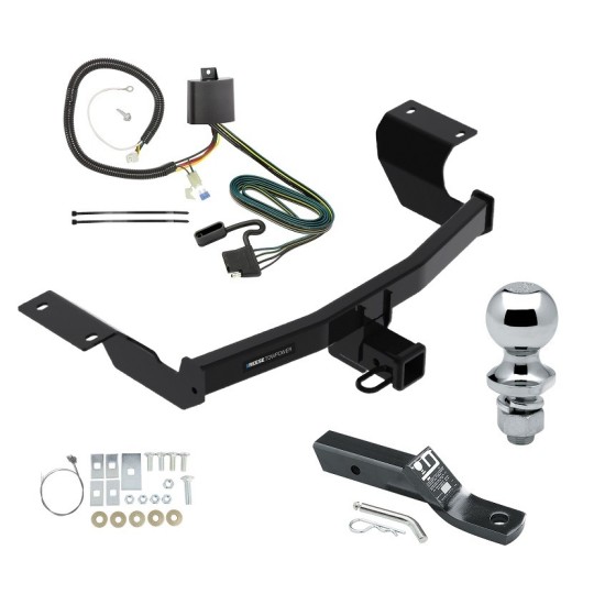 Custom Fit Trailer Hitch Wiring Harness (Plug & Play) 2" Drop Ball-Mount w/ Pin/Clip 1-7/8" Chrome Ball Installation Hardware Installation Instructions 84342 118741 23 63816 Reese Trailer Tow Hitch 17-23 Honda CR-V Complete Package Wiring a Reese Trailer Tow Hitch For 17-25 Honda CR-V Complete Package w/ Wiring and 1-7/8" Ball