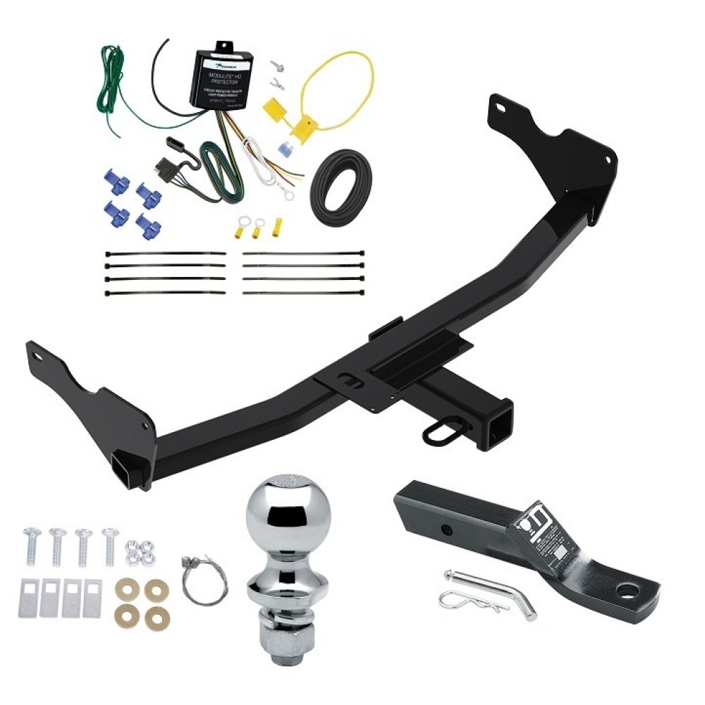 Custom Fit Trailer Hitch Wiring Harness (Requires Splicing) 2" Drop Ball-Mount w/ Pin/Clip 1-7/8" Chrome Ball Installation Hardware Installation Instructions 84364 119148 23 63816 Reese Trailer Tow Hitch 19-22 Audi Q3 (Except w/Hands-Free Liftg Reese Trailer Tow Hitch For 19-24 Audi Q3 (Except w/Hands-Free Liftgate Sensor) 2" Receiver Complete Package w/ Wiring and 1-7/8" Ball
