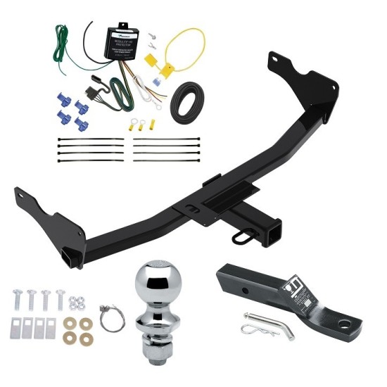 Custom Fit Trailer Hitch Wiring Harness (Requires Splicing) 2" Drop Ball-Mount w/ Pin/Clip 1-7/8" Chrome Ball Installation Hardware Installation Instructions 84364 119148 23 63816 Reese Trailer Tow Hitch 19-22 Audi Q3 (Except w/Hands-Free Liftg Reese Trailer Tow Hitch For 19-24 Audi Q3 (Except w/Hands-Free Liftgate Sensor) 2" Receiver Complete Package w/ Wiring and 1-7/8" Ball