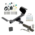 Custom Fit Trailer Hitch Wiring Harness (Plug & Play) 2" Drop Ball-Mount w/ Locking Pin/Clip 2" Chrome Ball Rubber Hitch Plug Cover Installation Hardware Installation Instructions 84419 118750 7005111 7010 Reese Trailer Tow Hitch 18-21 Chev Reese Trailer Tow Hitch For 18-21 Chevrolet Equinox Except Premier or Models w/1.6L Diesel Deluxe Package Wiring 2" Ball Mount and Lock