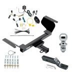 Custom Fit Trailer Hitch Wiring Harness (Plug & Play) 2" Drop Ball-Mount w/ Pin/Clip 1-7/8" Chrome Ball Installation Hardware Installation Instructions 84419 118764 23 63816 Reese Trailer Tow Hitch 18-23 GMC Terrain Except Diesel without To Reese Trailer Tow Hitch For 18-24 GMC Terrain Except Diesel without Tow Prep Package 2" Receiver Complete Package w/ Wiring and 1-7/8" Ball