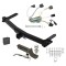 Custom Fit Trailer Hitch Wiring Harness (Plug & Play) 2" Drop Ball-Mount w/ Locking Pin/Clip 2" Chrome Ball Rubber Hitch Plug Cover Installation Hardware Installation Instructions 84432 118425 7005111 7010 Reese Trailer Tow Hitch 11-13 Jeep Reese Trailer Tow Hitch For 11-13 Jeep Grand Cherokee w/Removable OEM Fascia Deluxe Package Wiring 2" Ball Mount and Lock