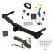 Custom Fit Trailer Hitch Wiring Harness (Plug & Play) 2" Drop Ball-Mount w/ Locking Pin/Clip 2" Chrome BallRubber Hitch Plug Cover Installation Hardware Installation Instructions 84432 118552 7005111 7010 Reese Trailer Tow Hitch 11-13 Dodge Reese Trailer Tow Hitch For 11-13 Dodge Durango All Styles Deluxe Package Wiring 2" Ball Mount and Lock