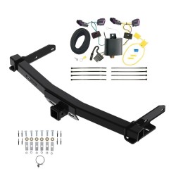 Trailer Hitch w/ Wiring For 14-24 Dodge Durango Class 4 2" Tow Receiver Reese Tekonsha