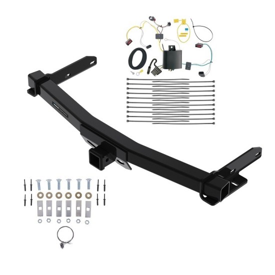 Custom Fit Trailer Hitch Wiring Harness (Plug & Play) Installation Hardware Installation Instructions 84432 118727 Reese Trailer Tow Hitch 14-21 Jeep Grand Cherokee w/Removable OEM Fascia 22-23 WK Old Body Style Wiring Harness Kit 14 15 16 17 18 19 2 Reese Trailer Tow Hitch For 14-21 Jeep Grand Cherokee w/Removable OEM Fascia 22-23 WK Old Body Style w/ Wiring Harness Kit