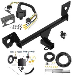 Trailer Hitch w/ 7-Way RV Wiring For 21-25 Chevrolet Trailblazer w/LED Taillights Class 3 2" Receiver Reese