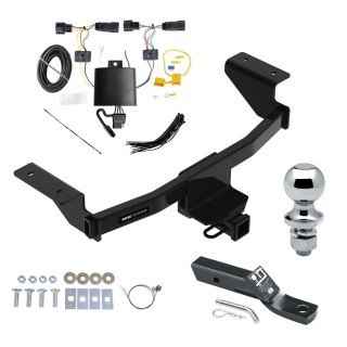 Custom Fit Trailer Hitch Wiring Harness (Plug & Play) 2" Drop Ball-Mount w/ Pin/Clip 1-7/8" Chrome Ball Installation Hardware Installation Instructions 84460 118840 23 63816 Reese Trailer Hitch Wiring 21-23 Mustang Mach-E Complete Package W Reese Trailer Hitch w/ Wiring For 21-23 Ford Mustang Mach-E Complete Package w/ Wiring and 1-7/8" Ball