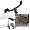 Trailer Hitch w/ 4 Bike Rack For 2021-2023 Buick Envision Approved for Recreational & Offroad Use Carrier for Adult Woman or Child Bicycles Foldable