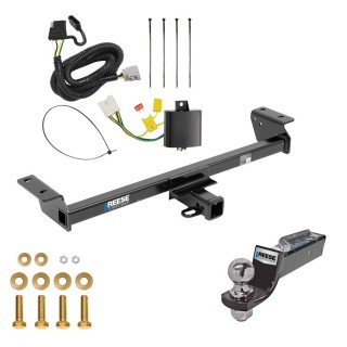 Custom Fit Trailer Hitch Wiring Harness (Plug & Play) 2" Drop Ball-Mount w/ Pin/Clip 2" Chrome Ball Installation Hardware Installation Instructions 84540 118255 21536 Reese Trailer Tow Hitch 16-22 Lexus RX350 16-21 RX450h Complete Package W Reese Trailer Tow Hitch For 16-22 Lexus RX350 16-21 RX450h Complete Package w/ Wiring and 2" Ball