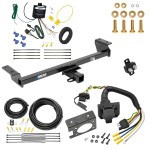 Custom Fit Trailer Hitch Wiring Harness (Requires splicing)Trailer Connector Adapter Brake Control Wiring Kit Circuit Breaker Installation Hardware Installation Instructions 84540 85343 20506 7012a 119148 Reese Trailer Hitch 7-Way RV Wiring 22-22 Lexus R Trailer Hitch w/ 7-Way RV Wiring For 22-22 Lexus RX350 Except F Sport Models Class 3 2" Receiver Reese