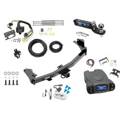 Trailer Hitch Tow Package Prodigy P3 Brake Control For 15-22 Chevrolet Colorado GMC Canyon w/ 7-Way RV Wiring 2" Drop Mount 2" Ball Class 4 2" Receiver Reese Tekonsha