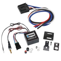 Reese Compact IQ Hidden Trailer Brake Control for 07-13 Chevy Silverado 1500 2500 3500 w/ Hardwire Wiring Adapter Proportional Trailer Brakes Module Box Controller 1-3 Axle Reese Compact IQ Hidden Trailer Brake Control for 07-13 Chevy Silverado 1500 2500 3500 w/ Hardwire Wiring Adapter Proportional Trailer Brakes Module Box Controller 1-3 Axle