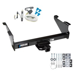 Trailer Hitch w/ Wiring For 03-24 Dodge Ram 2500 3500 03-08 Ram 1500 Class 5 2" Tow Receiver Reese Tekonsha