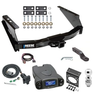 96931 118243 20212 21330 63836 63240 3035 90195 Reese Class 5 12K Trailer Hitch Tow Package Prodigy P3 Brake Control 99-01 F-250 F-350 Super Duty 7-Way RV Wiring 2" Drop Mount 2" Ball Class 4 2" Receiver Reese Tekonsha 99 00 01 1999 2000 20 Class 5 12K Trailer Hitch Tow Package Prodigy P3 Brake Control For 99-01 Ford F-250 F-350 Super Duty w/ 7-Way RV Wiring 2" Drop Mount 2" Ball Class 4 2" Receiver Reese Tekonsha