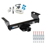 Custom Fit Trailer Hitch Wiring Harness (Requires Splicing) Installation Hardware Installation Instructions 96936 20252 Reese Trailer Hitch Wiring 01-23 Chevy Silverado GMC Sierra 3500 4500 5500 Class 5 2" Tow Receiver Reese Tekonsha 01 02 03 04 05 Trailer Hitch w/ Wiring For 01-24 Chevy Silverado GMC Sierra 3500 4500 5500 Class 5 2" Tow Receiver Reese Tekonsha