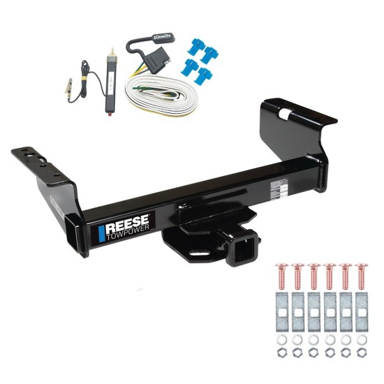Custom Fit Trailer Hitch Wiring Harness (Requires Splicing) Installation Hardware Installation Instructions 96936 20252 Reese Trailer Hitch Wiring 01-23 Chevy Silverado GMC Sierra 3500 4500 5500 Class 5 2" Tow Receiver Reese Tekonsha 01 02 03 04 05 Trailer Hitch w/ Wiring For 01-24 Chevy Silverado GMC Sierra 3500 4500 5500 Class 5 2" Tow Receiver Reese Tekonsha