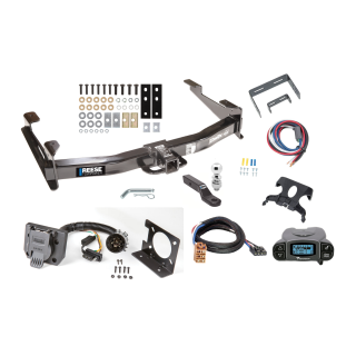 96944 74682 21330 63836 63240 3025 90195 Reese Class 5 13K Trailer Hitch Tow Package Prodigy P3 Brake Control 01-02 Chevrolet Silverado GMC Sierra 2500 3500 7-Way RV Wiring 2-5/16" Ball 2" Drop Mount 2" Receiver Reese Tekonsha 01 02 2001 20 Class 5 13K Trailer Hitch Tow Package Prodigy P3 Brake Control For 01-02 Chevrolet Silverado GMC Sierra 2500 3500 w/ 7-Way RV Wiring 2-5/16" Ball 2" Drop Mount 2" Receiver Reese Tekonsha