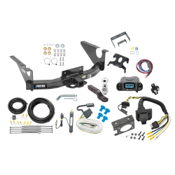 Class 5 11K Trailer Hitch Tow Package Prodigy P3 Brake Control For 11-18 RAM 1500 19-22 Classic w/ 7-Way RV Wiring 2-5/16" Ball 2" Drop Mount 2" Receiver Reese Tekonsha Class 5 11K Trailer Hitch Tow Package Prodigy P3 Brake Control For 11-18 RAM 1500 19-22 Classic w/ 7-Way RV Wiring 2-5/16" Ball 2" Drop Mount 2" Receiver Reese Tekonsha