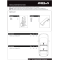 Rola Roof Rack Cross Bars For 16-21 Honda Civic Sedan Aluminum Extreme Cross Bar DFE Series
