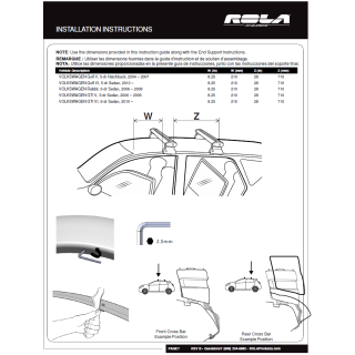 Custom Fit Door Frame Kit End Support Aluminum Cross Bars8 Lock Core System Installation Instructions R5017 59316 Rola Rola Roof Rack Cross Bars Keys 06-14 Volkswagen Golf Rabbit GTI Only Aluminum Extreme Cross Bar DFE Series 06 07 08 09 10 11 12 13 14 20 Rola Roof Rack Cross Bars w/ Keys For 06-14 Volkswagen Golf Rabbit GTI Only Aluminum Extreme Cross Bar DFE Series