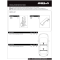 Rola Roof Rack Cross Bars For 12-17 Lexus CT 200h Aluminum Extreme Cross Bar DFE Series