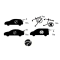 1392980 Reese 2 Bike Rack Trunk Mount Car SUV or Hatchback Trunk Mounted Bicycle Carrier w/ 4 Straps Reese 2 Bike Rack Trunk Mount for Car SUV or Hatchback Trunk Mounted Bicycle Carrier w/ 4 Straps