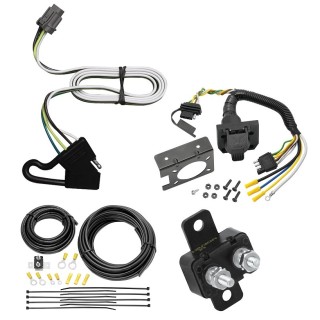 118244 85343 20506 7012A Tekonsha Trailer Hitch 7 Way RV Wiring Kit 00-04 Nissan Xtrerra Plug Prong Pin Brake Control Ready 00 01 02 03 04 2000 2001 2002 2003 2004 Trailer Hitch 7 Way RV Wiring Kit For 00-04 Nissan Xtrerra Plug Prong Pin Brake Control Ready